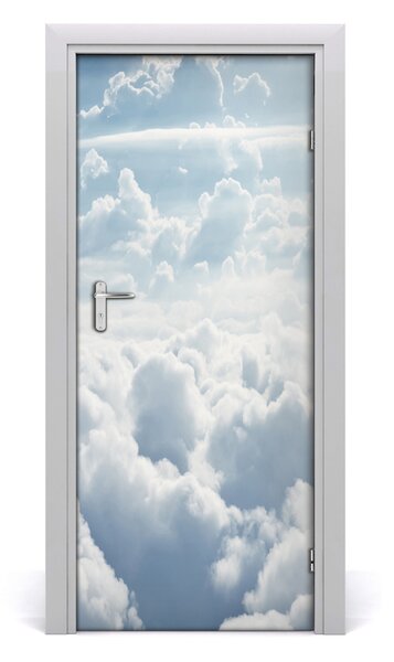 Fototapeta na dvere let nad oblaky 85x205 cm