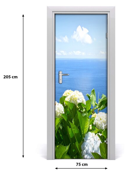 Fototapeta na dvere Hortense mora 75x205 cm