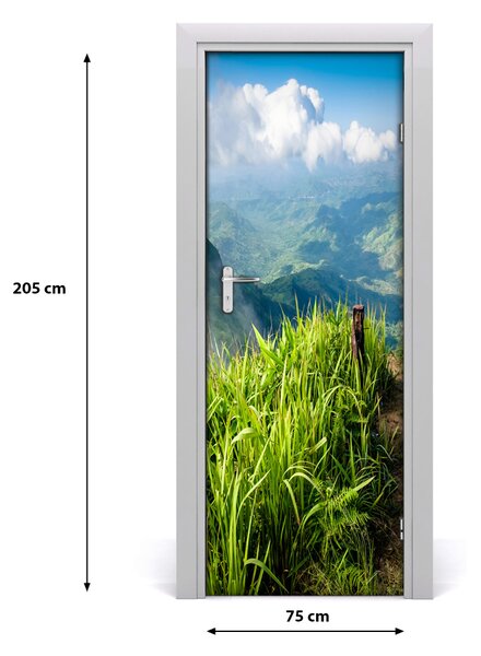 Fototapeta na dvere horská chodník 75x205 cm