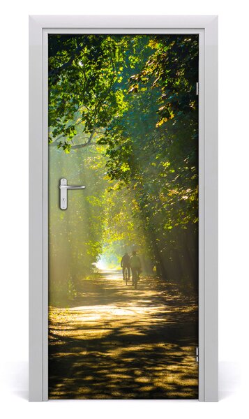 Fototapeta na dvere chodník v lese 85x205 cm