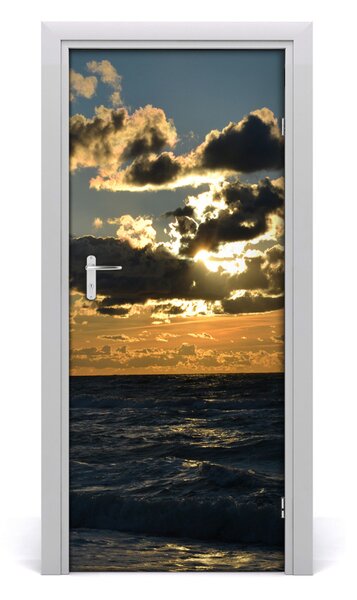 Fototapeta na dvere západ slnka mora 85x205 cm