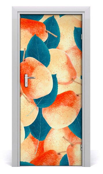 Fototapeta na dvere do domu samolepiace hrušky 85x205 cm