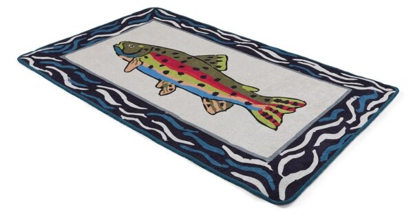 L'essentiel Kúpeľňová predložka Pescado 40x60 viacfarebná