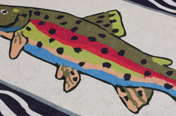 L'essentiel Kúpeľňová predložka Pescado 40x60 viacfarebná