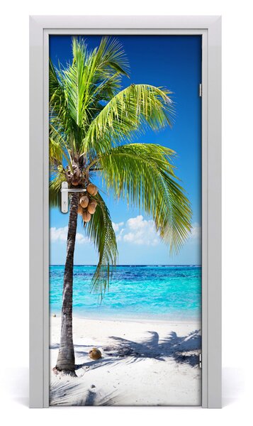Fototapeta na dvere samolepiace tripická pláž 85x205 cm