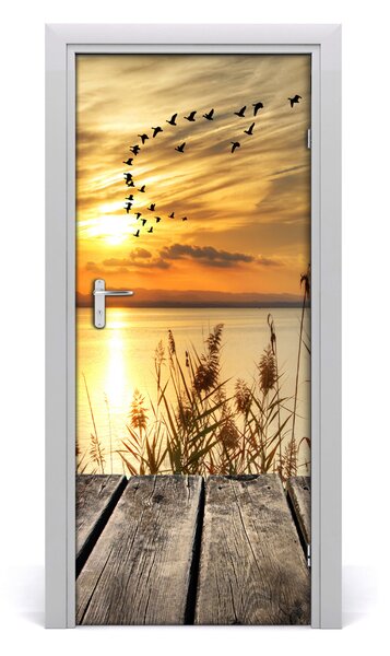 Fototapeta na dvere samolepiace západ slnka 85x205 cm