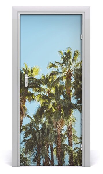 Fototapeta na dvere samolepiace príroda palmy 85x205 cm