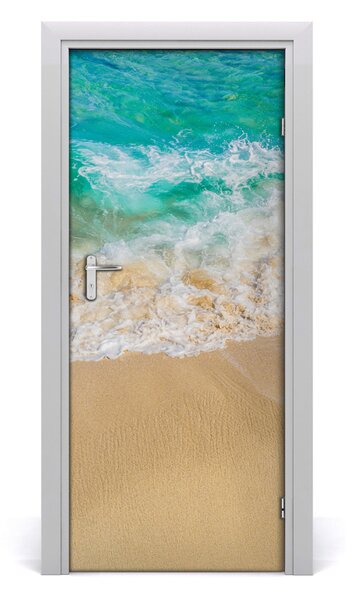 Fototapeta na dvere samolepiace pláž a more 85x205 cm