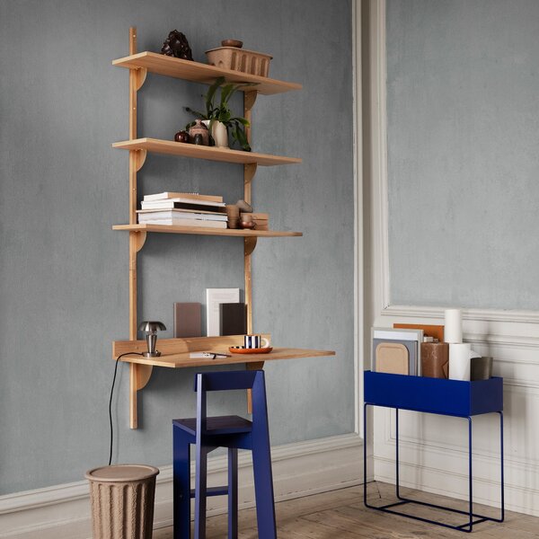 Police Sector Tripple, Narrow, Natural Oak, Mosadz – Ferm Living