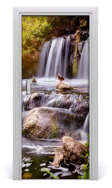 Fototapeta na dvere samolepiace vodopád 85x205 cm