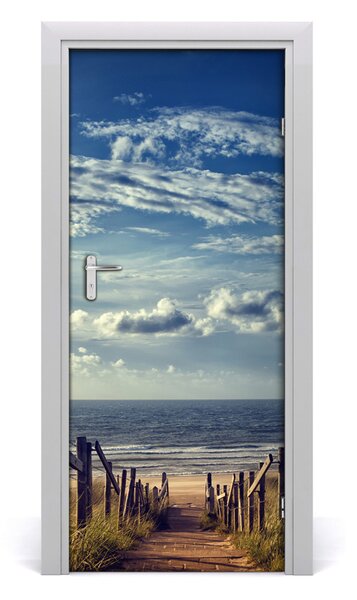 Fototapeta na dvere samolepiace chodník na pláž 85x205 cm