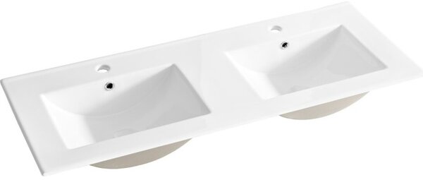 Comad Kúpeľňová skrinka Fiji Lava so zápustným umývadlom 120 cm dub coast evoke/biela