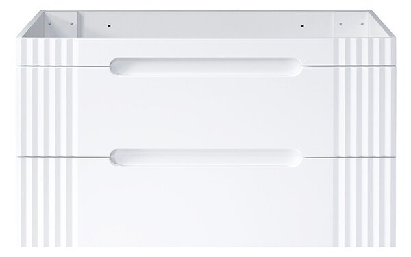 Comad Kúpeľňová skrinka Fiji Lava so zápustným umývadlom 120 cm dub coast evoke/biela