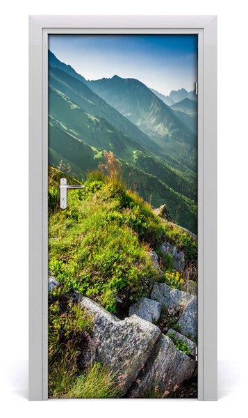 Fototapeta na dvere samolepiace hory leto 85x205 cm