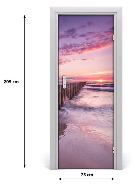 Fototapeta na dvere samolepiace vlnolam 75x205 cm