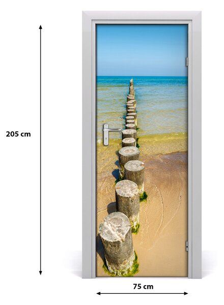 Fototapeta na dvere samolepiace vlnolam 75x205 cm