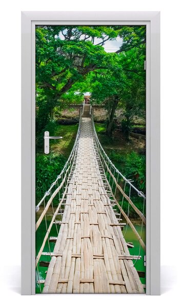 Fototapeta na dvere samolepiace visiaci most 85x205 cm