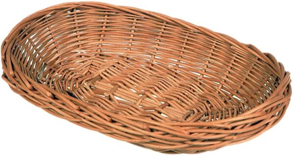 Prútený košík na ovocie, chlieb 28cm (Malý prútený košík do kuchyne)