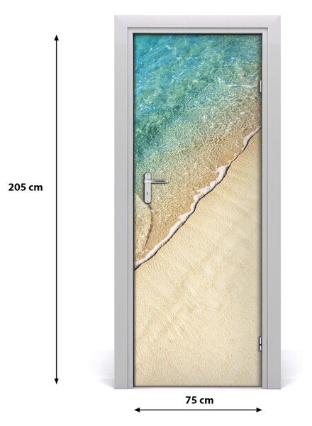 Fototapeta na dvere samolepiace vlna 75x205 cm