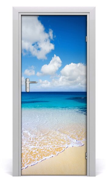 Fototapeta na dvere samolepiace tropická pláž 85x205 cm
