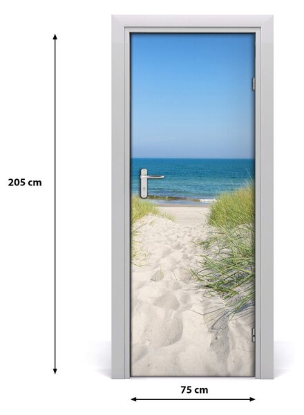 Fototapeta na dvere samolepiace duny 75x205 cm