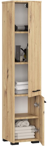 Ak furniture Kúpeľňová skrinka FIN I 30 cm dub artisan