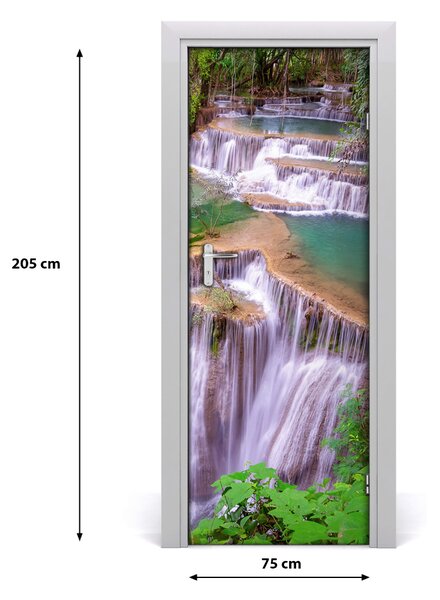Fototapeta na dvere samolepiace vodopád 75x205 cm