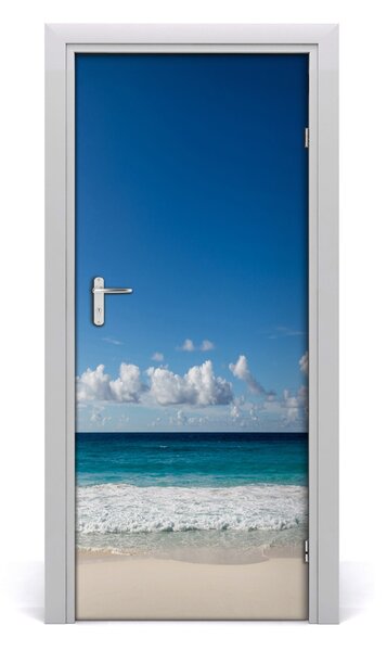 Fototapeta na dvere samolepiace tropická pláž 85x205 cm