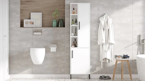 Kúpeľňová skrinka Houseland Vitale 02 biela