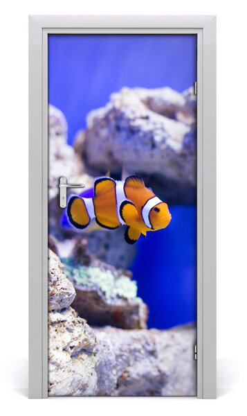 Samolepiace fototapety na dvere ryba Nemo 85x205 cm