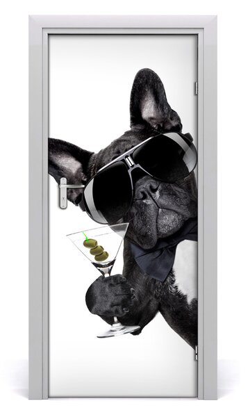 Samolepiace fototapety na dvere Piezo z martini 85x205 cm