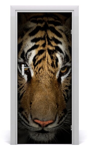 Samolepiace fototapety na dvere tiger 85x205 cm