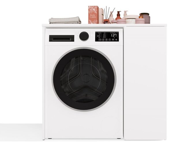 TP Living Kúpeľňová skrinka nad práčku Pola 95 cm biela