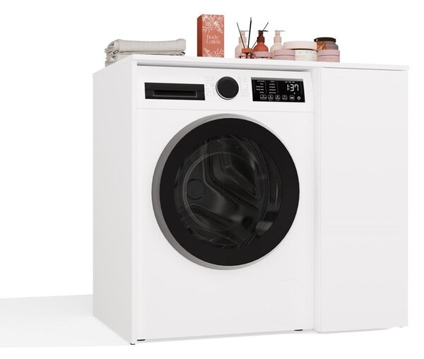TP Living Kúpeľňová skrinka nad práčku Pola 95 cm biela