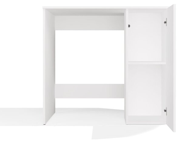 TP Living Kúpeľňová skrinka nad práčku Pola 95 cm biela