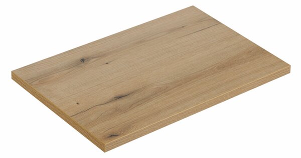 Comad Závesná skrinka pod umývadlo Nova Oak I s doskou 80 cm dub coast evoke