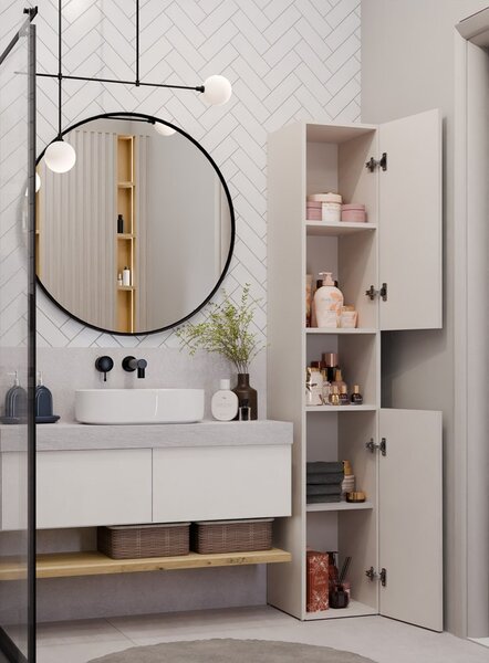 TP Living Kúpeľňová skrinka NEL I-KASZ kašmír