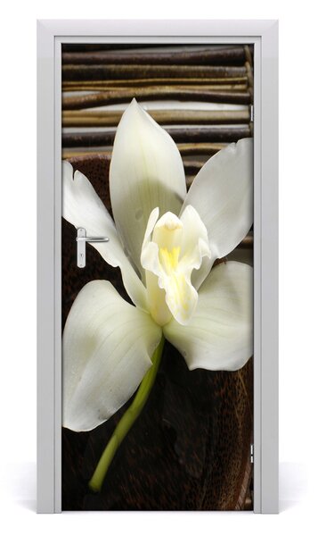 Fototapeta na dvere orchidea 85x205 cm