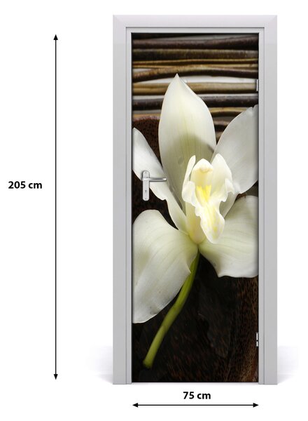 Fototapeta na dvere orchidea 75x205 cm