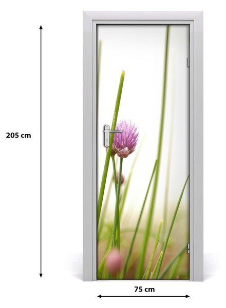 Fototapeta na dvere pažítka 75x205 cm