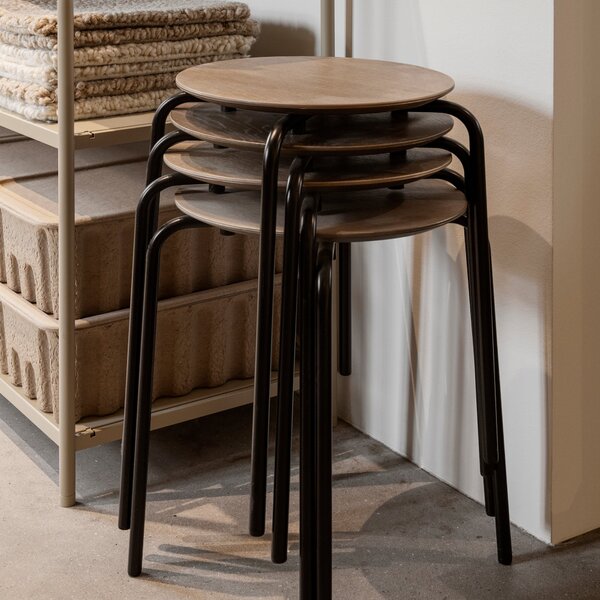 Stolička Herman, Black – Ferm Living