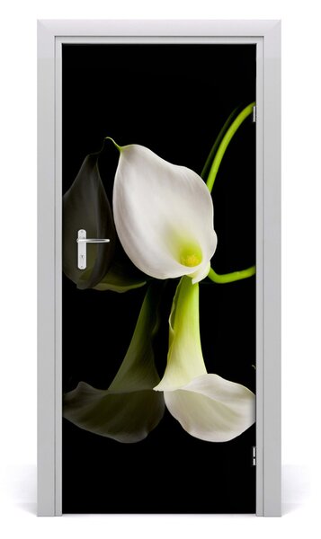Fototapeta na dvere biela Kalim 85x205 cm