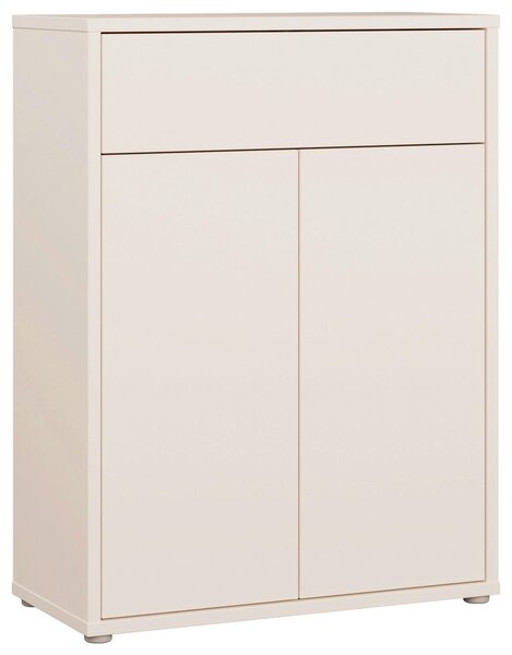 SKRINKA NA TOPÁNKY, piesková, 74,5/99,1/34,9 cm Carryhome - Online Only drobný nábytok, Online Only