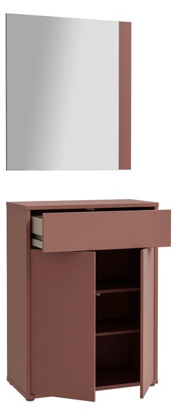 PREDSIEŇOVÝ NÁBYTOK, terakotová, 74,5/200/34,9 cm Carryhome - Online Only drobný nábytok, Online Only