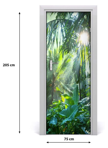 Fototapeta samolepiace prales 75x205 cm