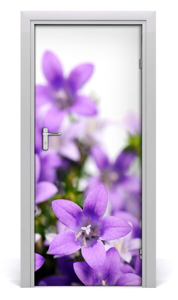 Fototapeta samolepiace fialové zvončeky 85x205 cm