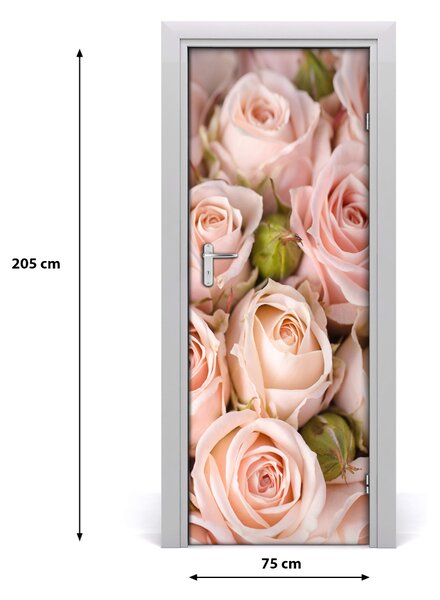 Fototapeta samolepiace Kytica ruží 75x205 cm