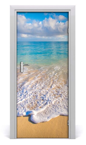Fototapeta na dvere tropická pláž 85x205 cm