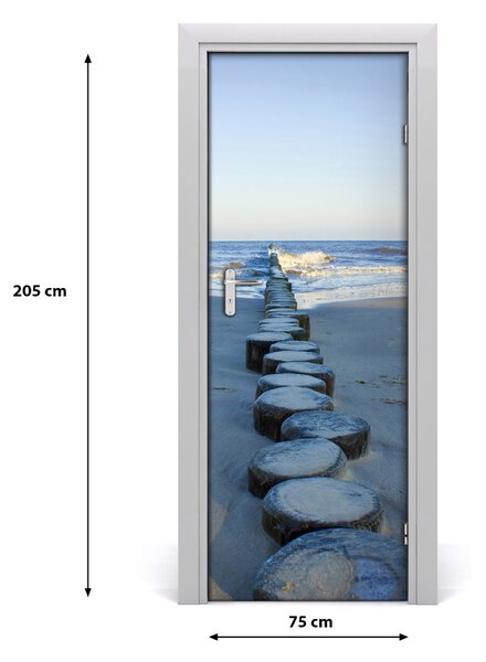 Fototapeta na dvere vlnolam 75x205 cm