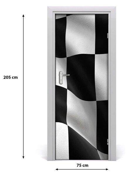 Fototapeta na dvere meta 75x205 cm